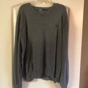 Polo Ralph Lauren Gray Crew Neck Sweater size XXL